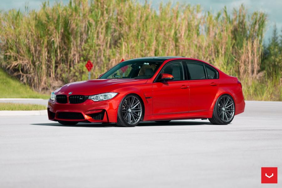 BMW M3 Sedan on Vossen Wheels (VFS4) '2017